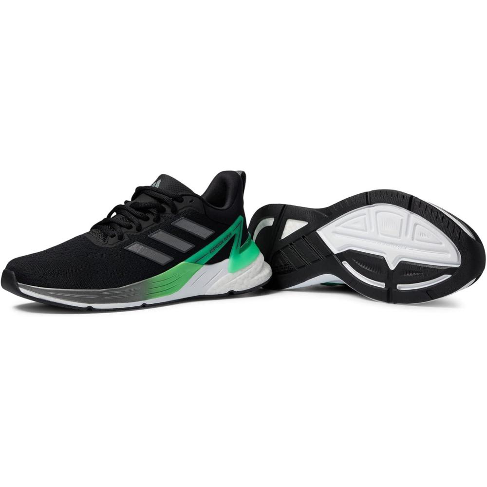 imageadidas Mens Response Super 20 Trail Running ShoeBlackIron MetallicGrey
