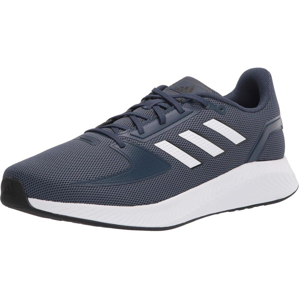 imageadidas Mens Runfalcon 20 Running ShoeCrew NavyWhiteInk