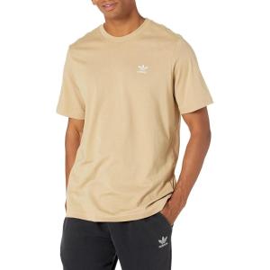 adidas Originals Mens Loungewear Adicolor Essentials Trefoil Tee(Beige Tone)