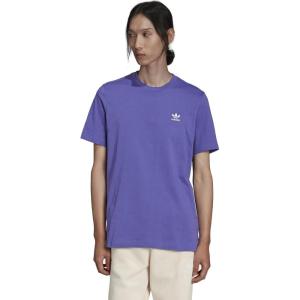 adidas Originals Mens Loungewear Adicolor Essentials Trefoil Tee(Purple)