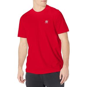 adidas Originals Mens Loungewear Adicolor Essentials Trefoil Tee(Scarlet)