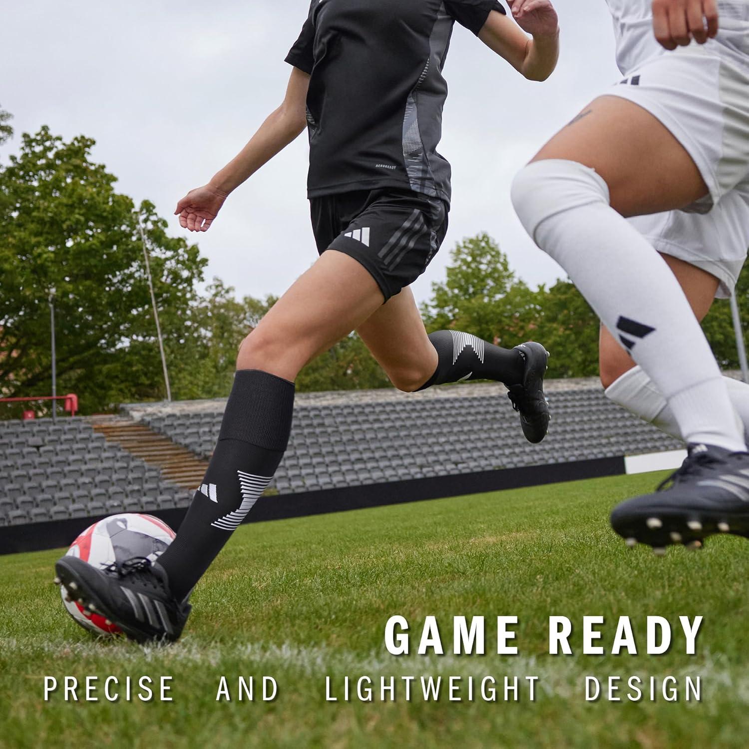 imageadidas Team Speed 3 Soccer Socks 1 PairBlackWhite1