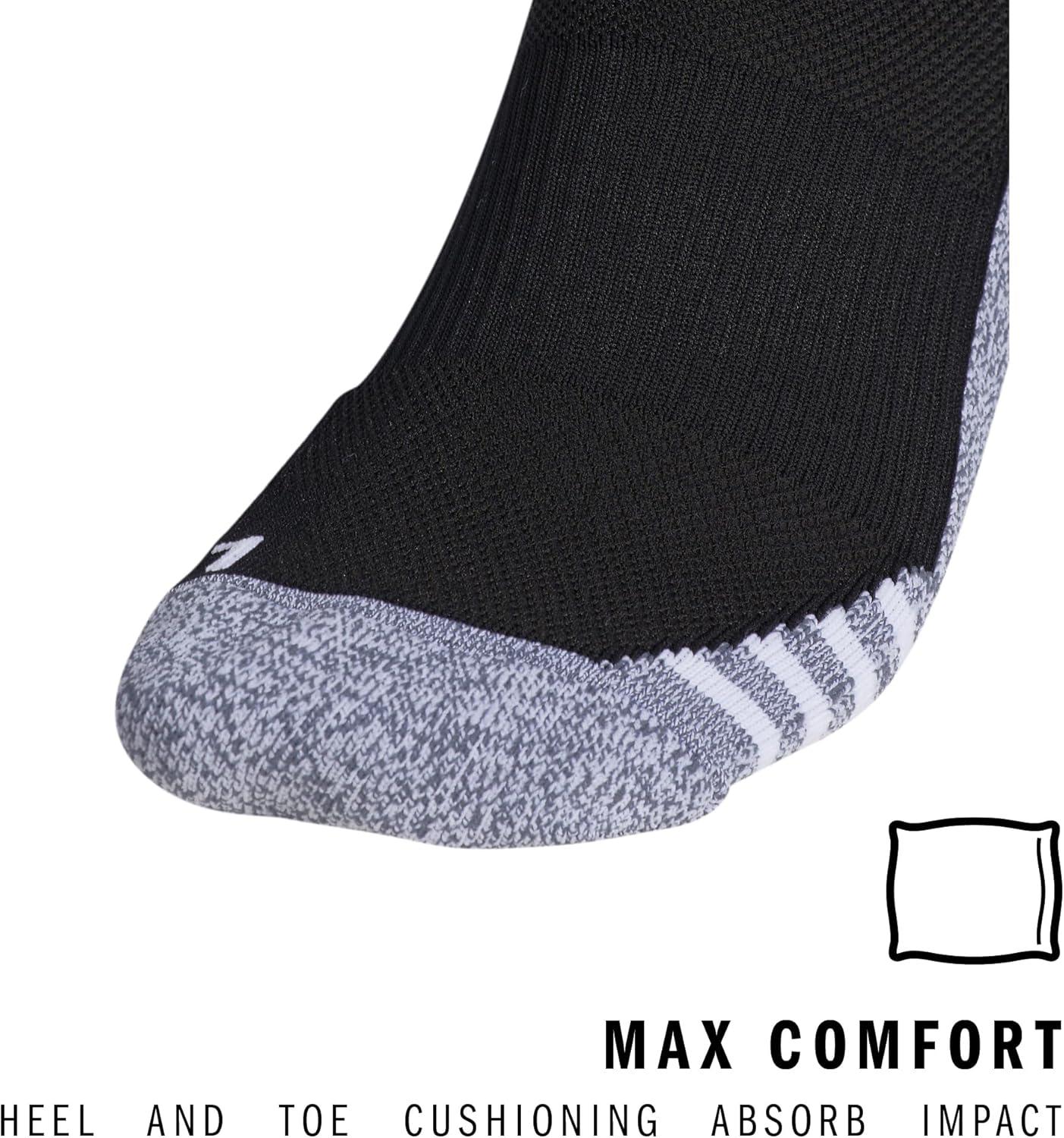imageadidas Team Speed 3 Soccer Socks 1 PairBlackWhite1