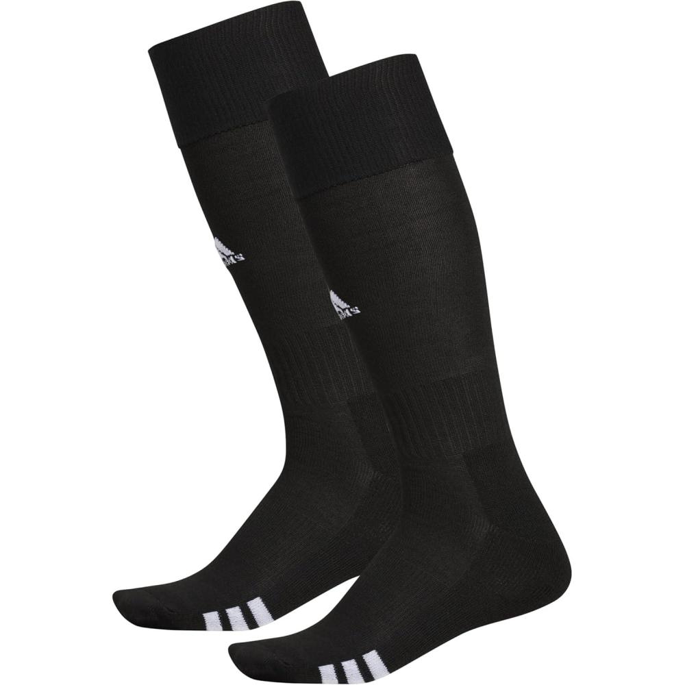 imageadidas Rivalry Soccer 20 OTC Workout Compression SocksOver The CalfBlackWhite
