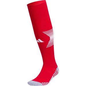 adidas Team Speed 3 Soccer Socks (1 Pair)(Team Power Red/White/2)