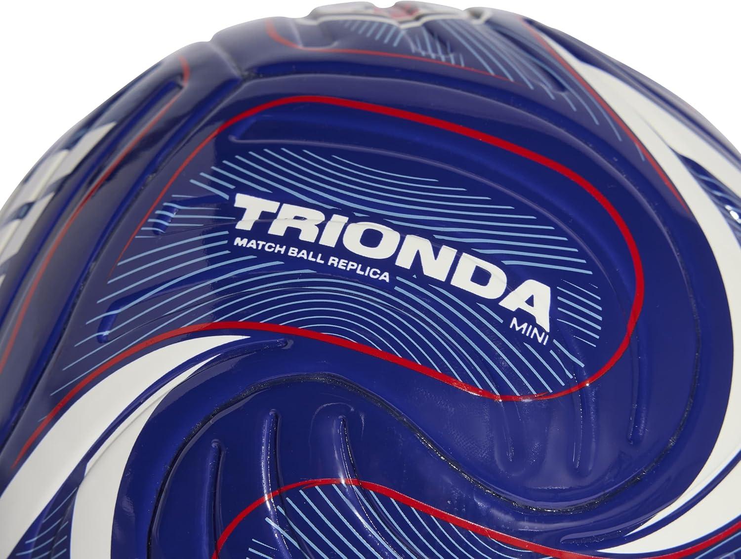 imageadidas unisexadult Fifa World Cup 26 Trionda Mini Soccer BallBlueAsh BlueTeam Power RedJapan