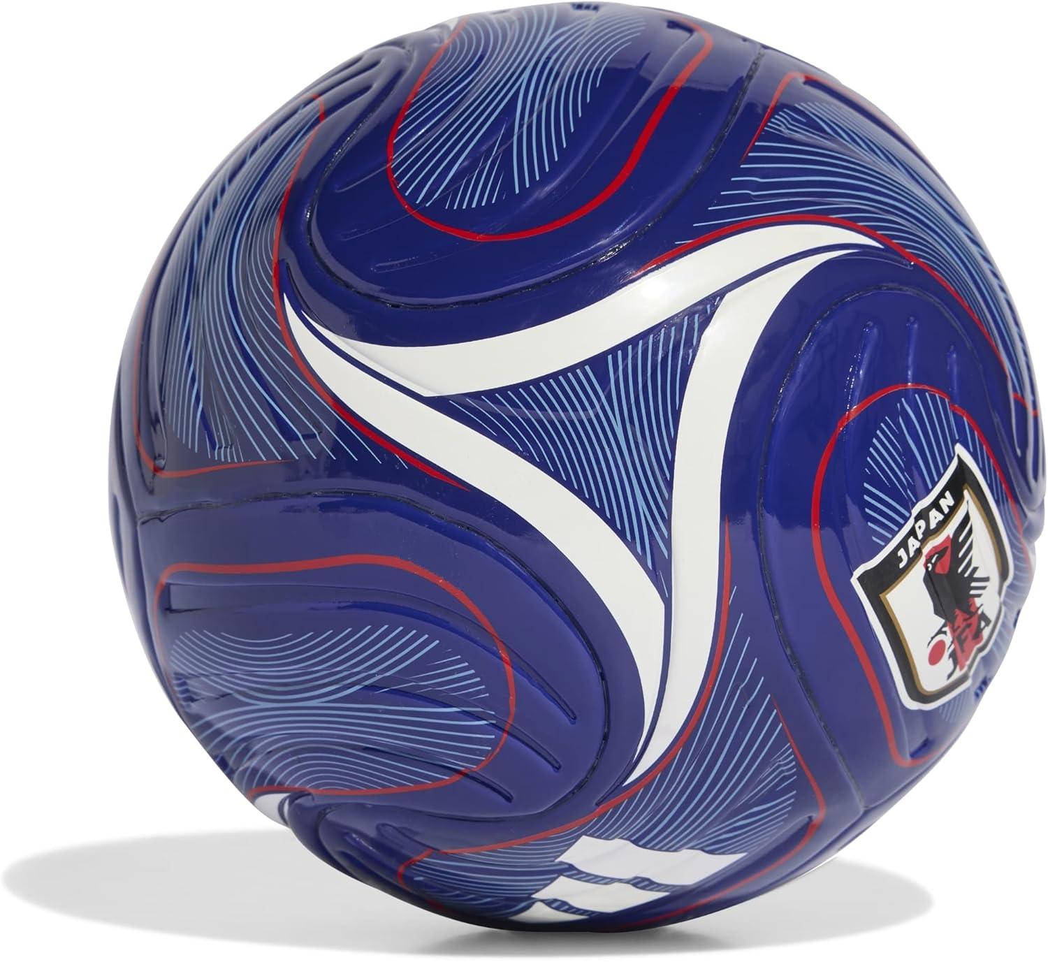 imageadidas unisexadult Fifa World Cup 26 Trionda Mini Soccer BallBlueAsh BlueTeam Power RedJapan