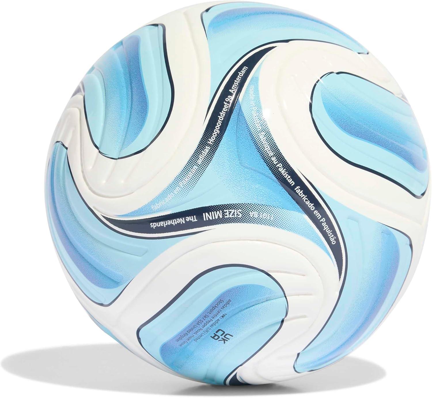 imageadidas unisexadult Fifa World Cup 26 Trionda Mini Soccer BallWhiteIcey BlueLight BlueArgentina