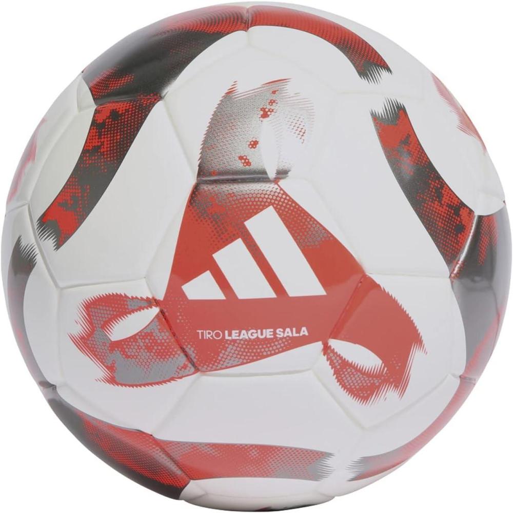 imageadidas UnisexAdult Tiro Match BallWhiteSolar RedIron MetallicLeague Sala