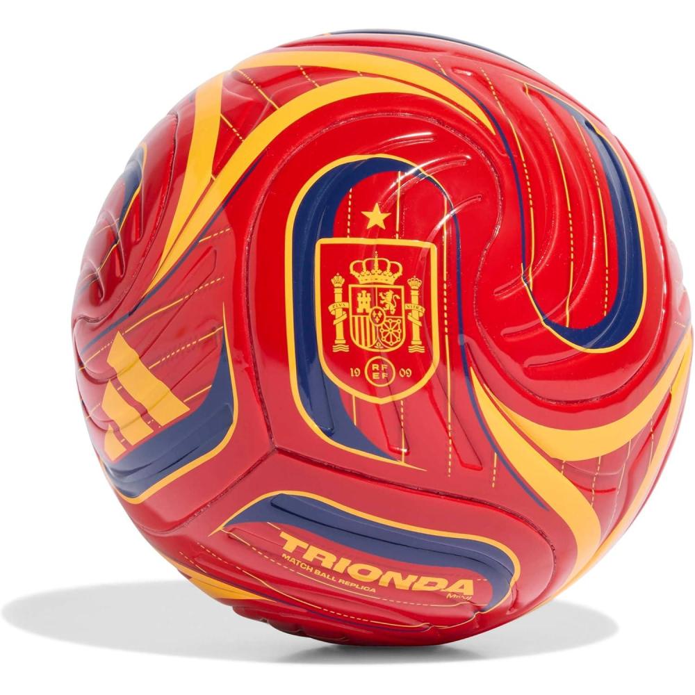 imageadidas unisexadult Fifa World Cup 26 Trionda Mini Soccer BallVivid RedTeam Power RedCrew YellowLeague