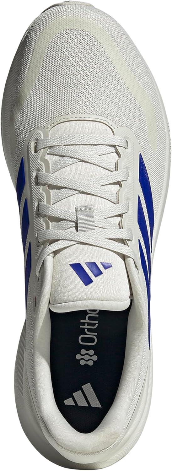 imageadidas Mens Run Falcon 5 SneakersOrbit GreyLucid BlueWhite