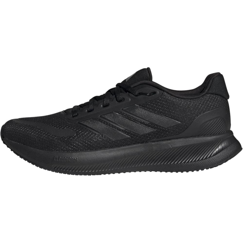 imageadidas Mens Run Falcon 5 SneakersBlackBlackBlack