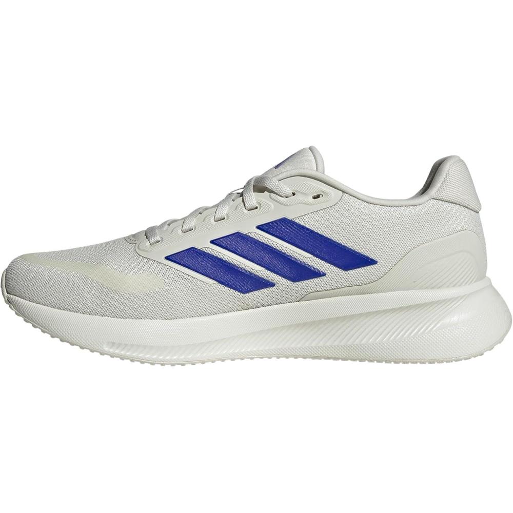 imageadidas Mens Run Falcon 5 SneakersOrbit GreyLucid BlueWhite