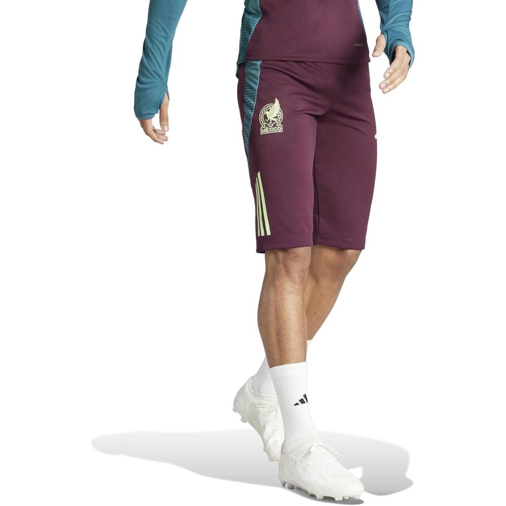 imageAdidas National Teams Mens Mexico 2024 Tiro Training ShortsDark BurgundyGreen Spark