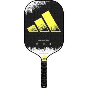 Adidas Adipower Pickleball Paddle -24k Aluminized Carbon/3k Carbon Surface-Classic Multilayer Construction-HD Polypropylene Honeycomb Core-Featuring Spinblade+-USAPA Approved(2023 Adipower Team CTRL)
