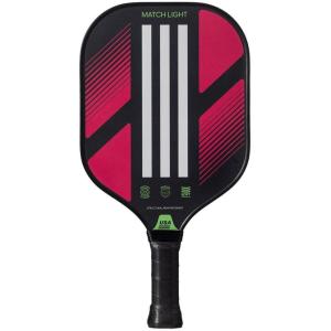 Adidas Match Pickleball Paddle – Fiberglass Surface – Polypropylene Honeycomb Core – Featuring Spinblade Grit – Designed for Beginners – USAPA Approved(Match Light (Pink))