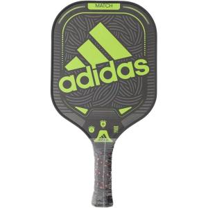 Adidas Match Pickleball Paddle – Fiberglass Surface – Polypropylene Honeycomb Core – Featuring Spinblade Grit – Designed for Beginners – USAPA Approved(Match (Lime))