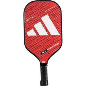 Adidas RX Pickleball Paddle -Fiberglass Surface-Classic Multilayer Construction-HD Polypropylene Honeycomb Core-Features Spinblade Grit-Designed for Intermediate to Advanced Players-USAPA Approved(RX (ATTK) (Red))