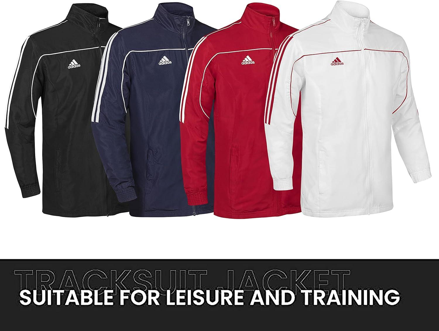 imageadidas Combat Sports Light Track Jacket wClassic 3 StripesRed