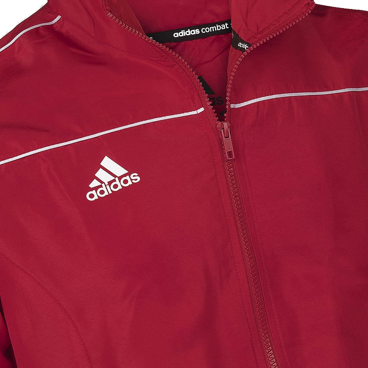 imageadidas Combat Sports Light Track Jacket wClassic 3 StripesRed
