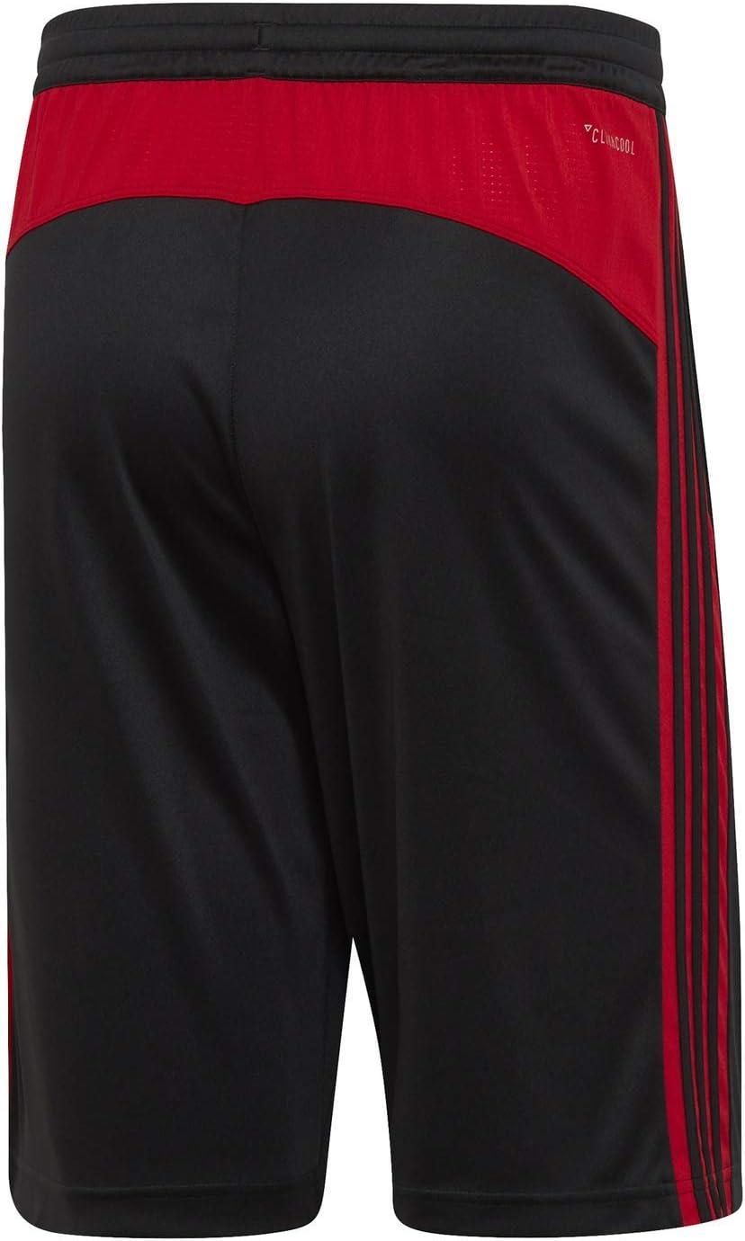 imageadidas Mens Designed 2 Move Climacool 3Stripes ShortsBlackScarlet