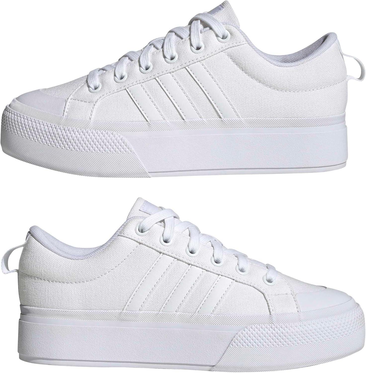 imageadidas Womens Bravada 20 Platform SneakersOffwhiteWhiteChalk White