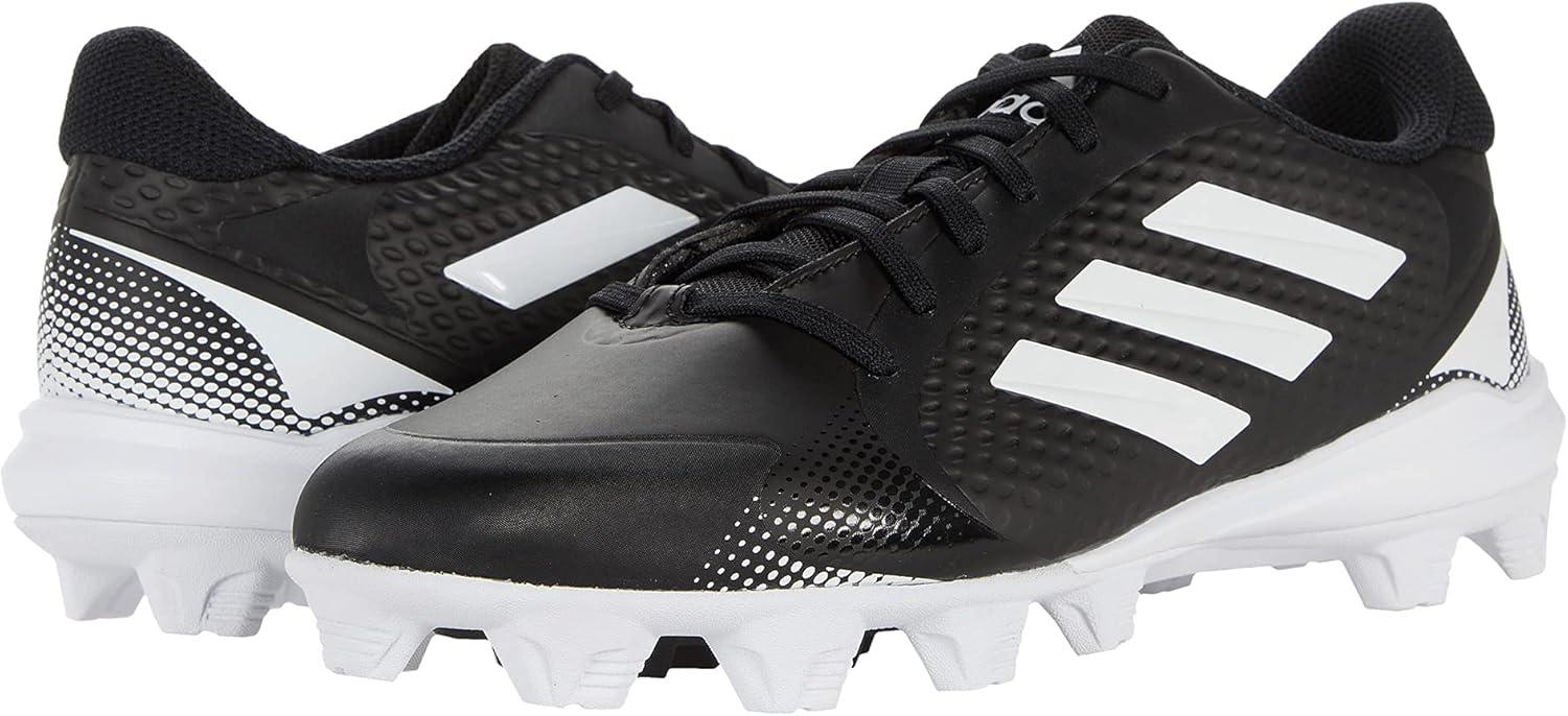 imageadidas Womens Purehustle 2 MD SneakersBlackWhiteWhite