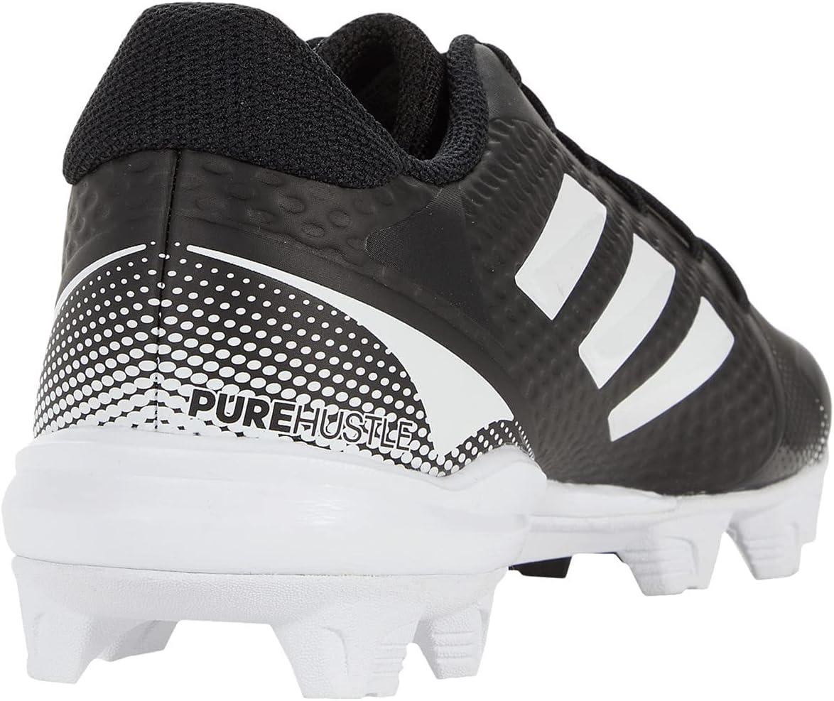 imageadidas Womens Purehustle 2 MD SneakersBlackWhiteWhite
