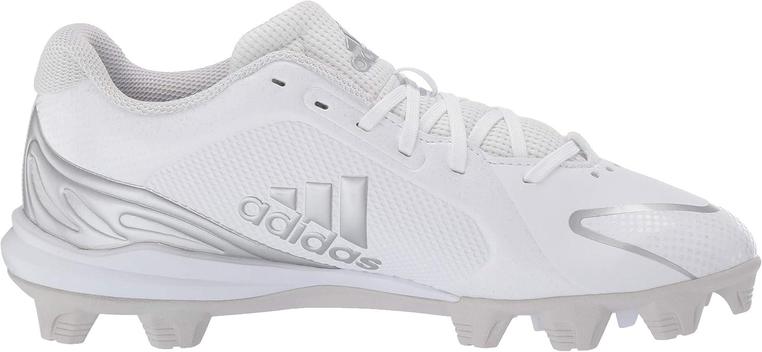 imageadidas Womens Purehustle 2 MD SneakersFootwear WhiteSilver MetallicGrey One