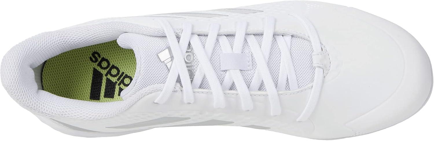 imageadidas Womens Purehustle 2 MD SneakersWhiteSilver MetallicSilver Metallic