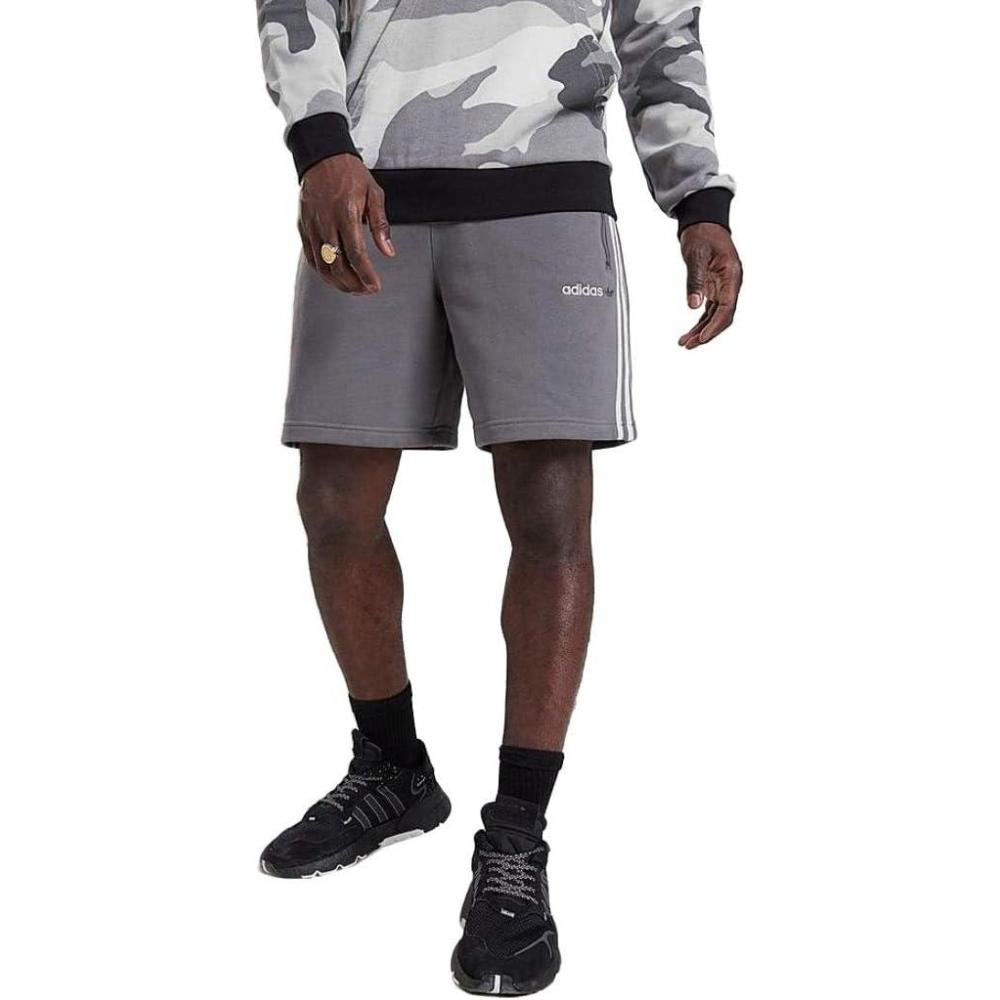 imageadidas Mens Designed 2 Move Climacool 3Stripes ShortsGreyCement