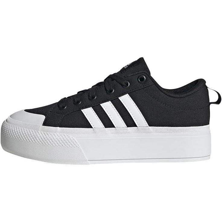 imageadidas Womens Bravada 20 Platform SneakersCore BlackFootwear WhiteCore Black Ie2310