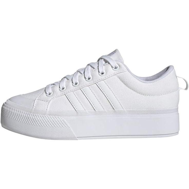 imageadidas Womens Bravada 20 Platform SneakersFootwear WhiteFootwear WhiteChalk White Ie2309