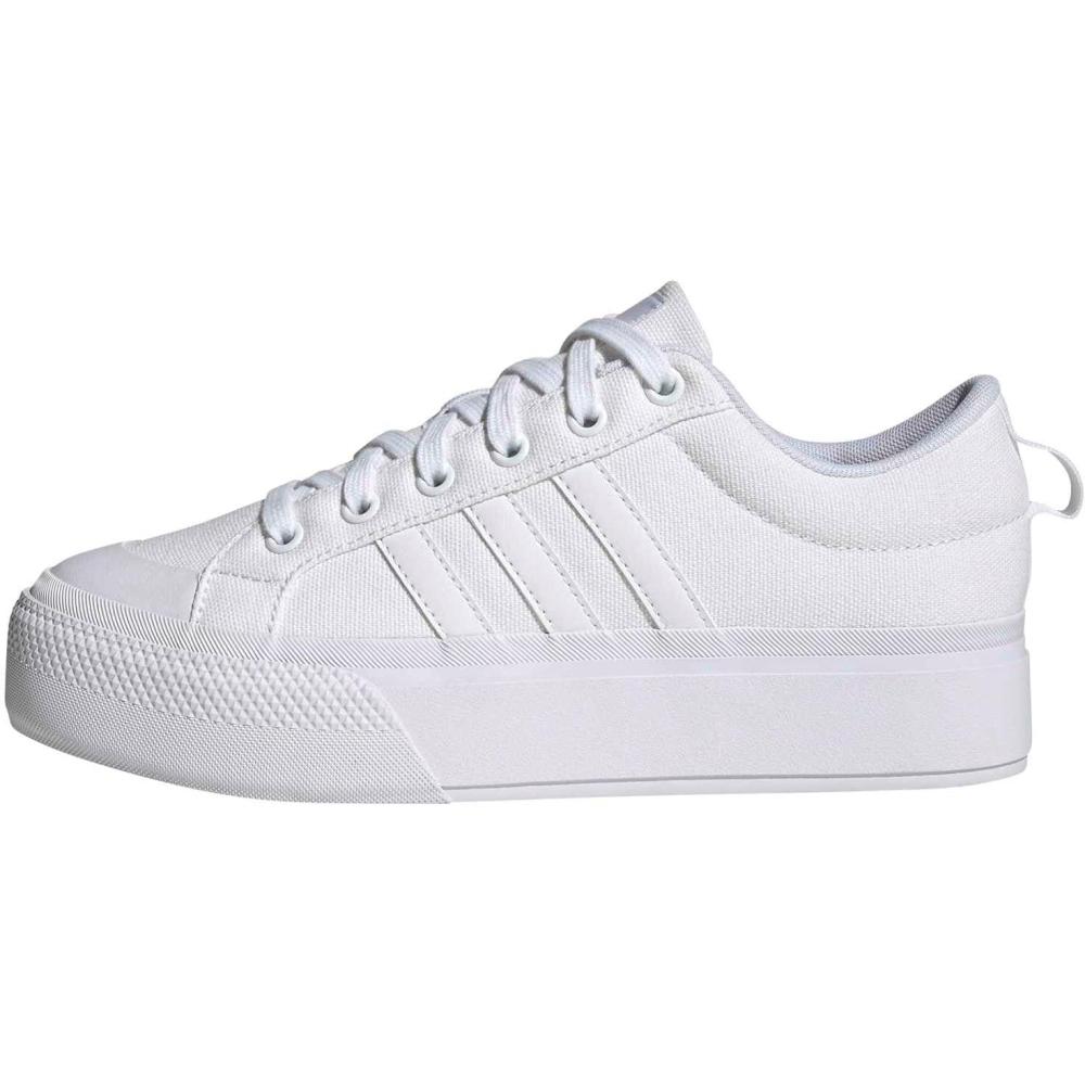 imageadidas Womens Bravada 20 Platform SneakersWhiteWhiteChalk WhiteWhite