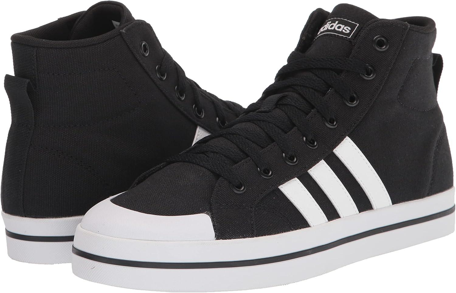 imageadidas Womens Bravada 20 Platform Mid ShoesCore BlackWhiteCore Black