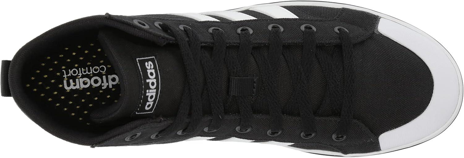 imageadidas Womens Bravada 20 Platform Mid ShoesCore BlackWhiteCore Black