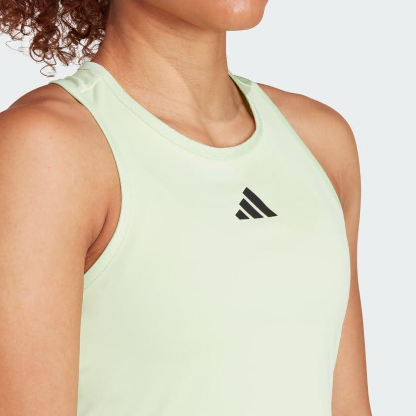imageadidas Womens Club Tennis Tank TopSemi Green Spark