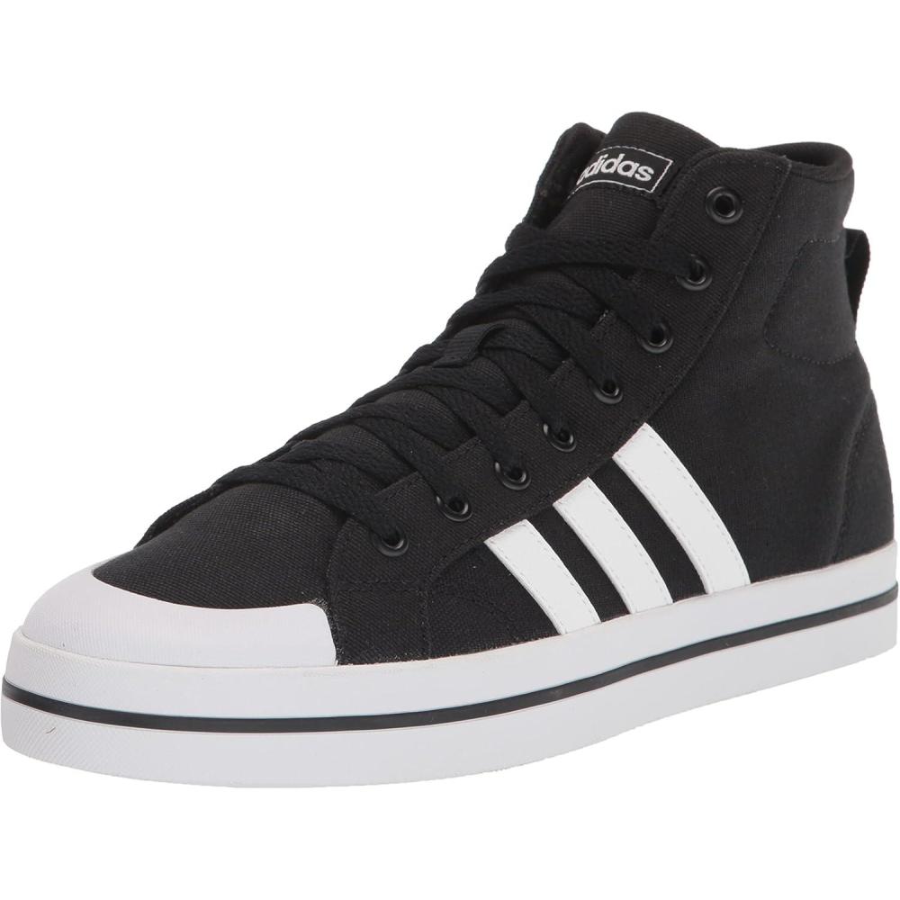 imageadidas Womens Bravada 20 Platform Mid ShoesCore BlackWhiteCore Black
