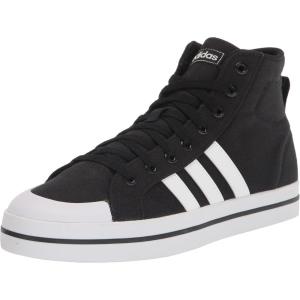 adidas Women’s Bravada 2.0 Platform Mid Shoes(Core Black/White/Core Black)