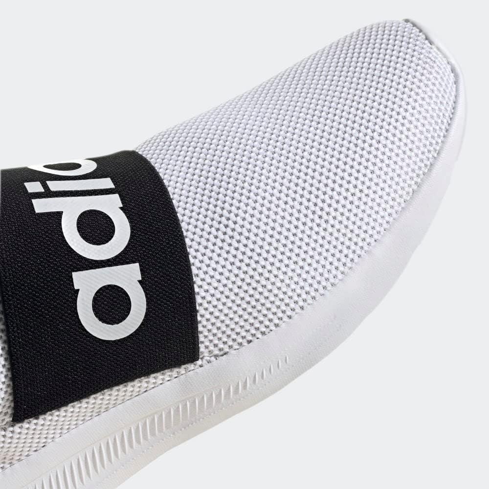 imageadidas Mens Lite Racer Adapt 40 Running ShoesWhiteWhiteBlack