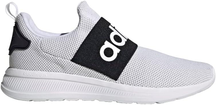 imageadidas Mens Lite Racer Adapt 40 Running ShoesWhiteWhiteBlack