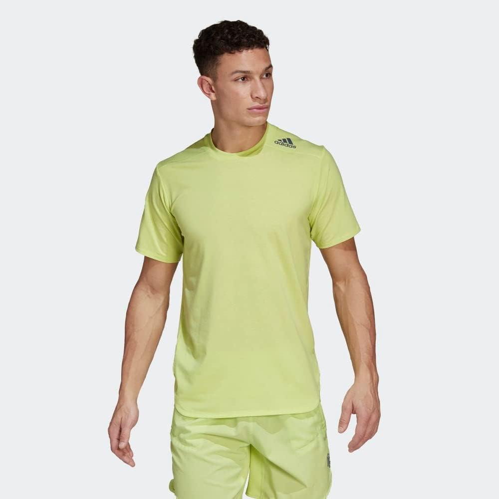 imageadidas Mens Tall Size Designed 4 Sport Training TShirtPulse Lime