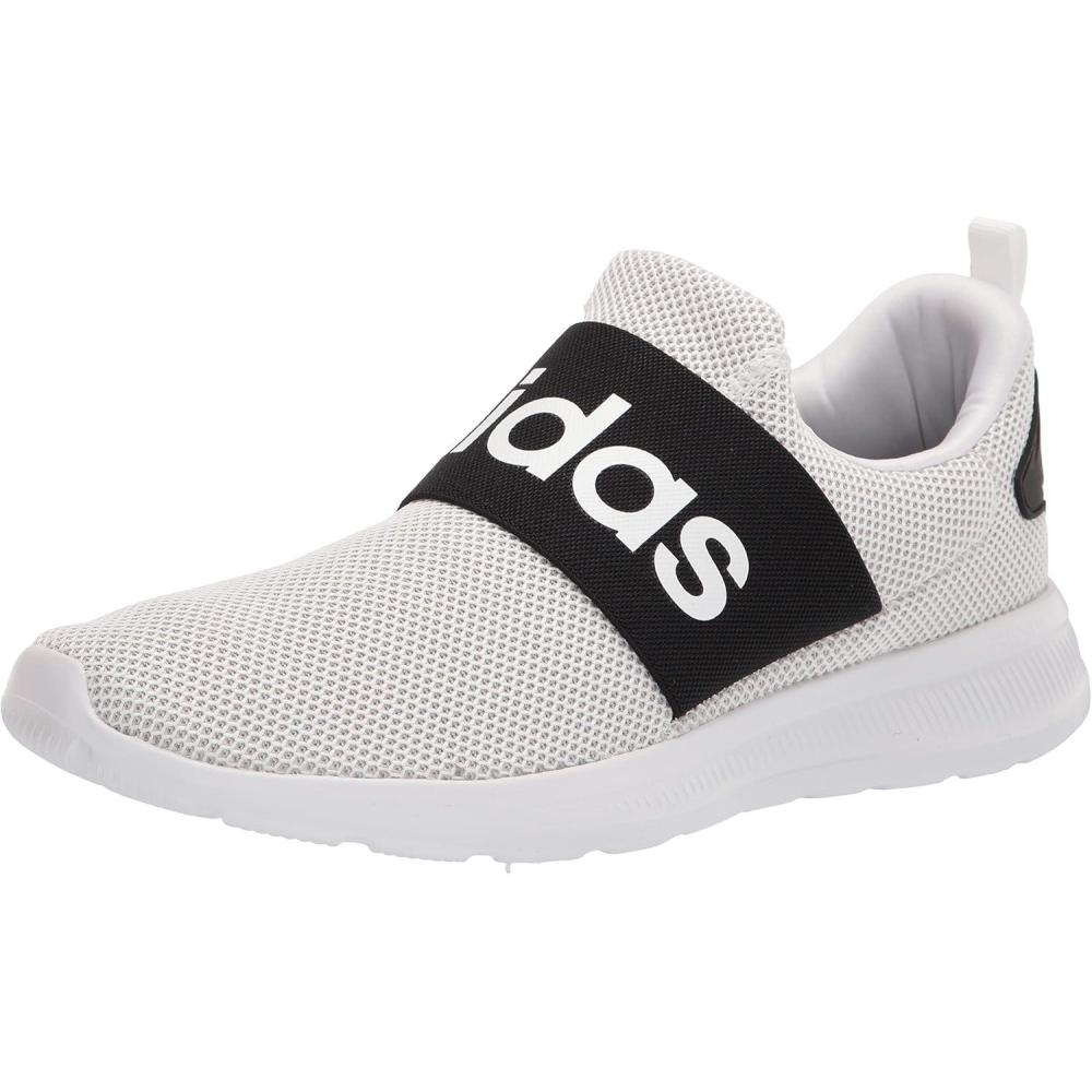 imageadidas Mens Lite Racer Adapt 40 Running ShoesWhiteWhiteBlack