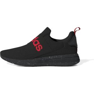 adidas Men’s Lite Racer Adapt 4.0 Running Shoes(Core Black/Vivid Red/Carbon)
