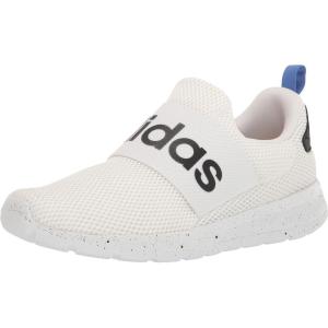 adidas Men’s Lite Racer Adapt 4.0 Running Shoes(Core White/White/Black)