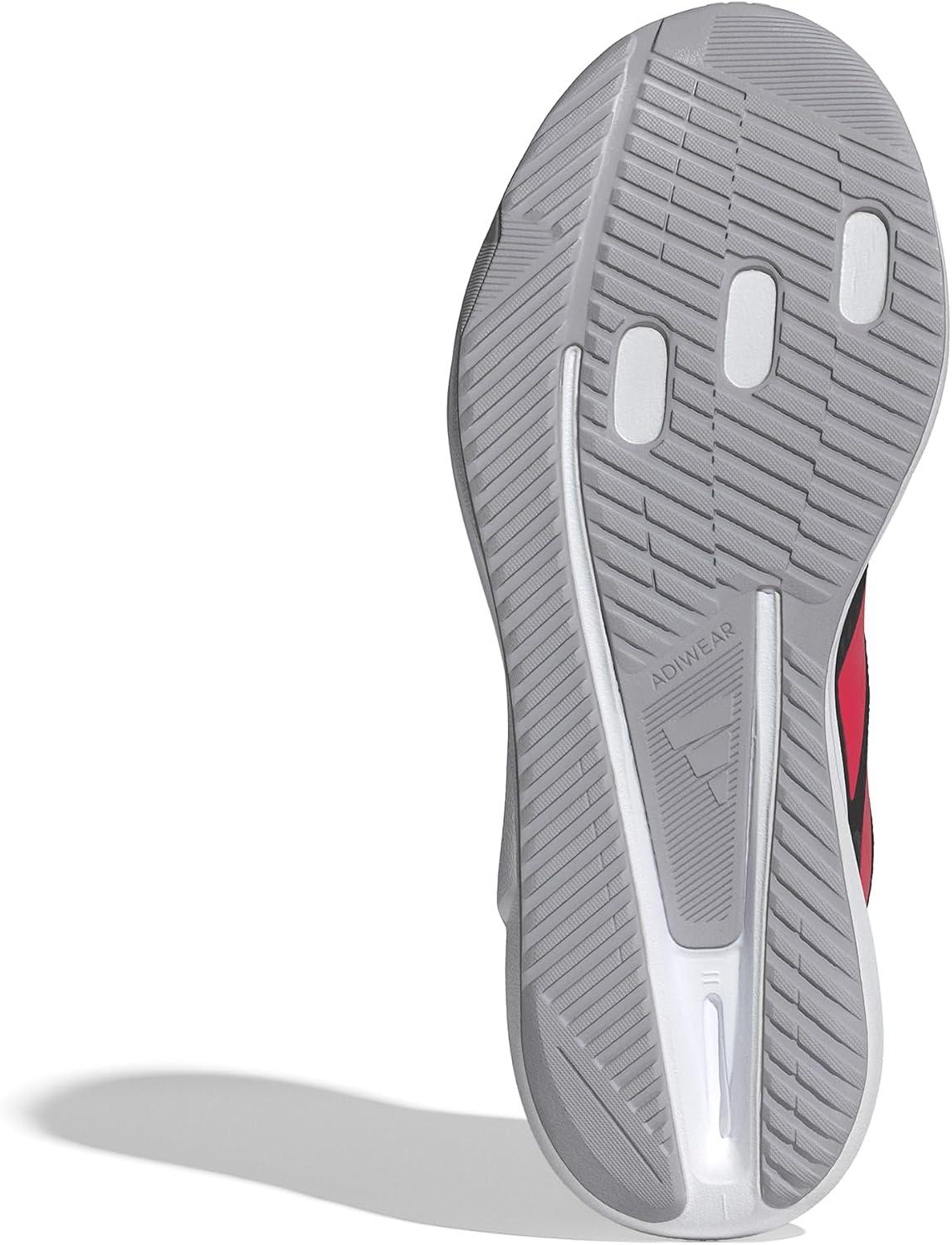 imageadidas Mens Duramo SL 2 Running ShoeBlackLucid RedHalo Silver