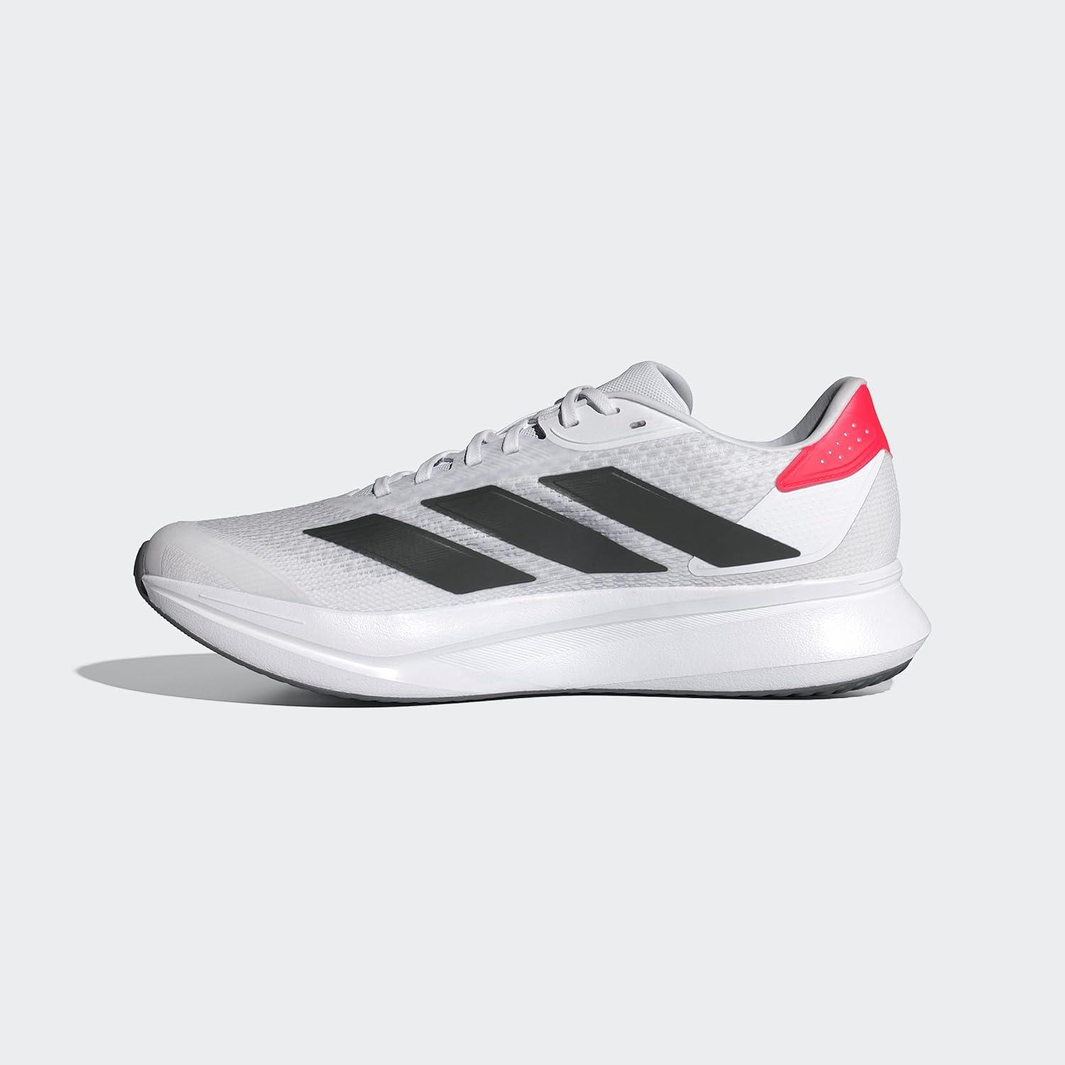 imageadidas Mens Duramo SL 2 Running ShoeCloud White Core Black Lucid Red