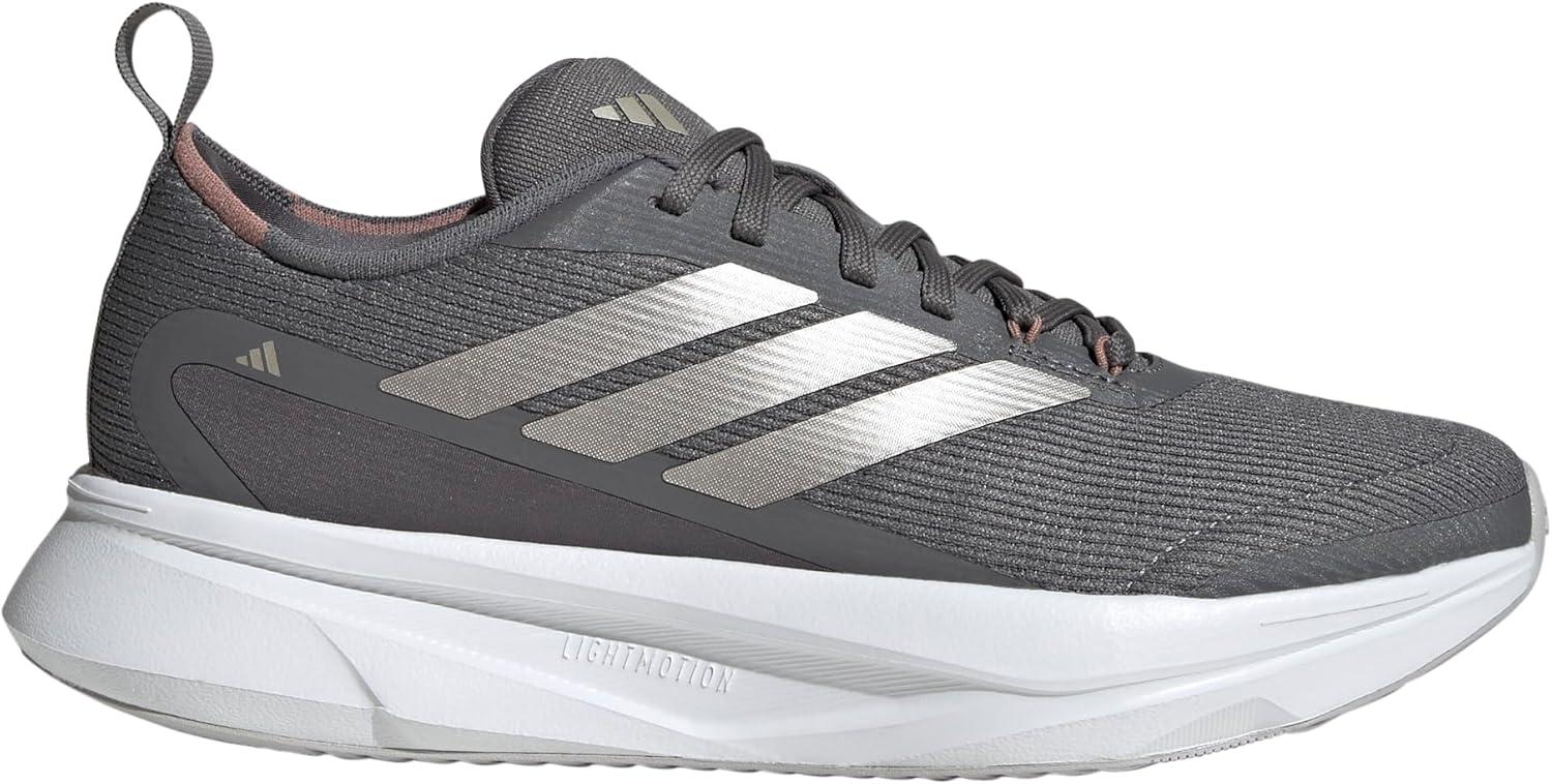 imageadidas Womens Jogit Running SneakerGreyChampagne MetallicWhite