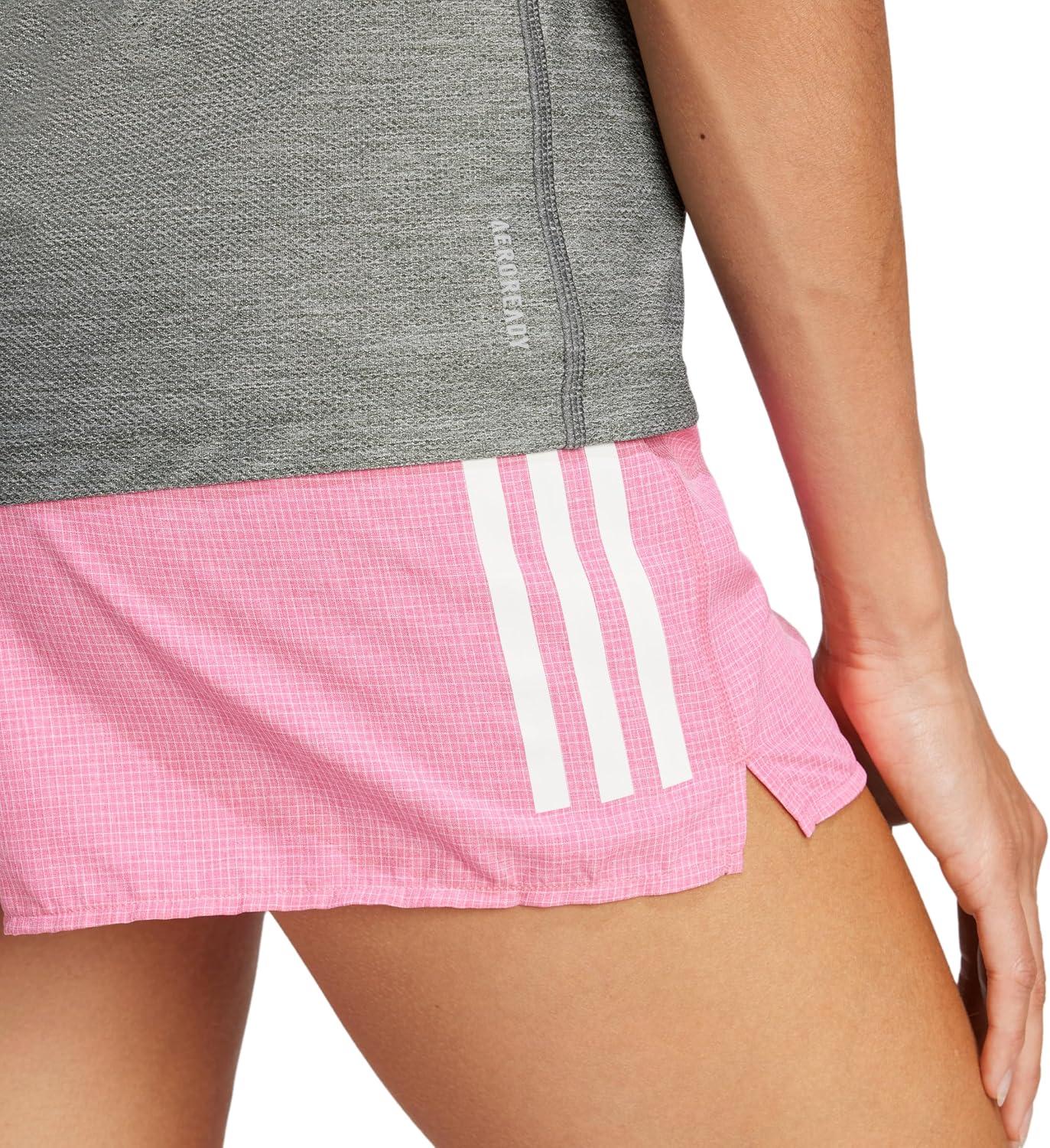 imageadidas Womens Own The Run TeeGreyWhite Melange