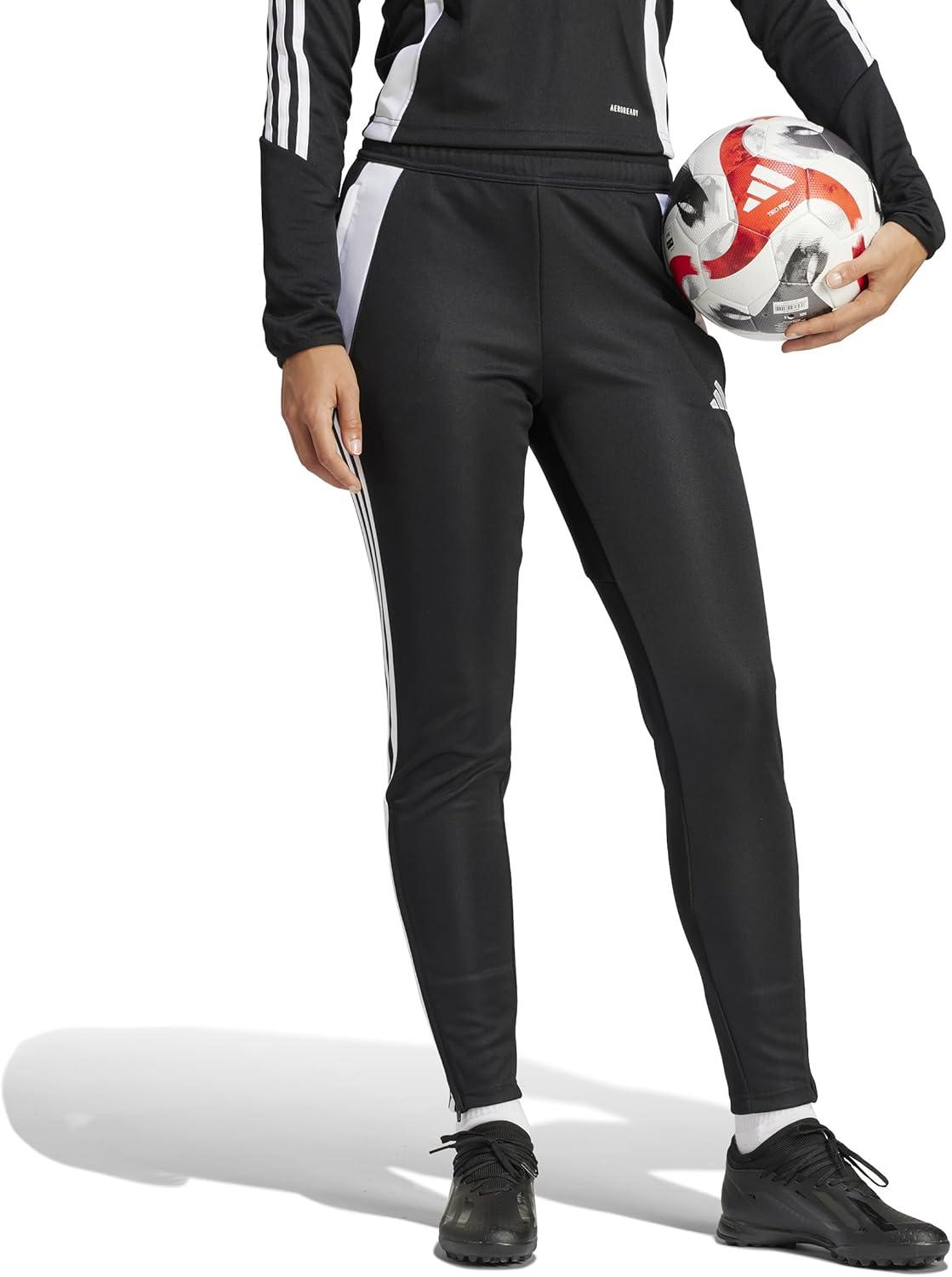 imageadidas Womens Tiro 24 Training PantsBlackWhite